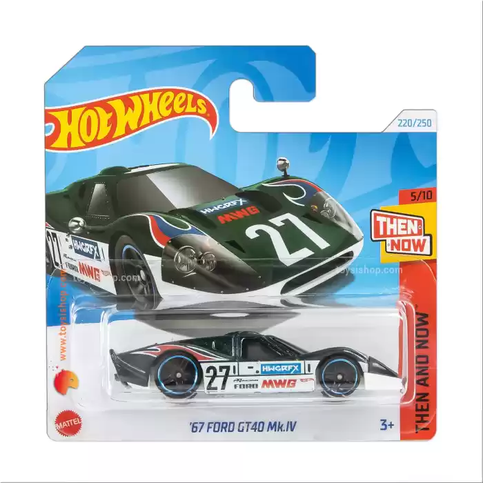 Hot Wheels 67 Ford GT40 Mk.IV - Then and Now - 220