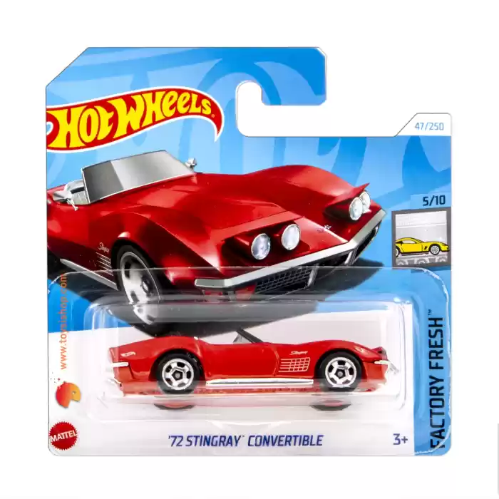 Hot Wheels 72 Stingray Convertible - Factory Fresh 47