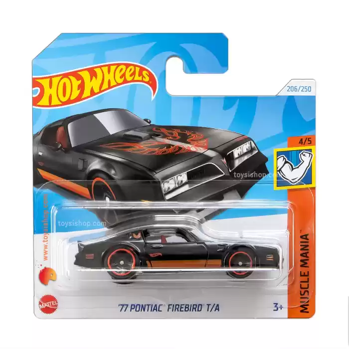 Hot Wheels 77 Pontiac Firebird - Muscle Mania - 206