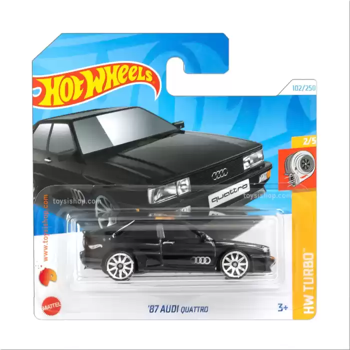 Hot Wheels 87 Audi Quatro - HW Turbo - 102