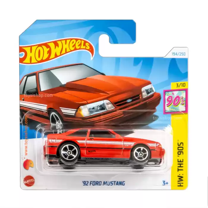 Hot Wheels 92 Ford Mustang - HW: The 90s 194