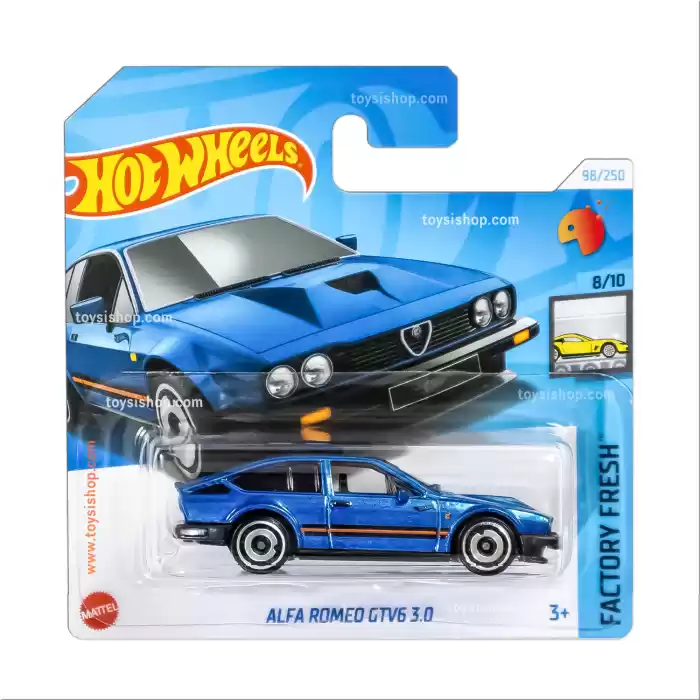 Hot Wheels Alfa Romeo GTV6 3.0- Factory Fresh , 98