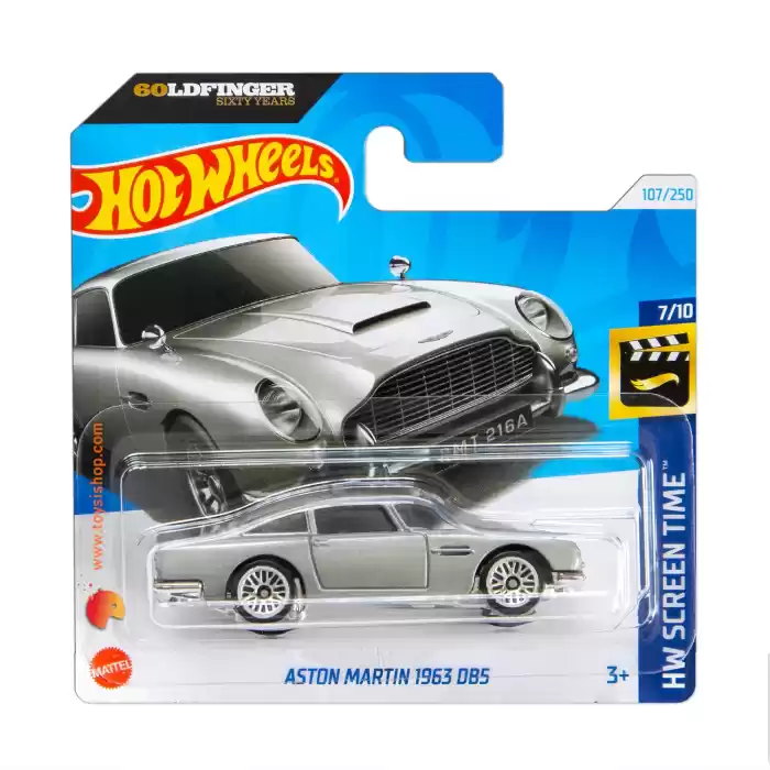 Hot Wheels Aston Martin 1963 DB5 - HW Screen Time, 107