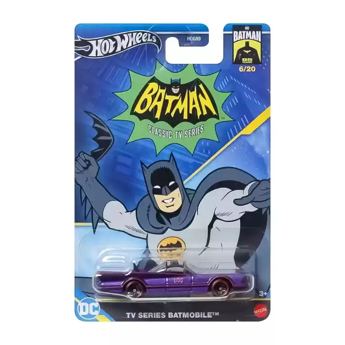 Hot Wheels Batman Temalı Araçlar - TV Series Batmobile 6/20