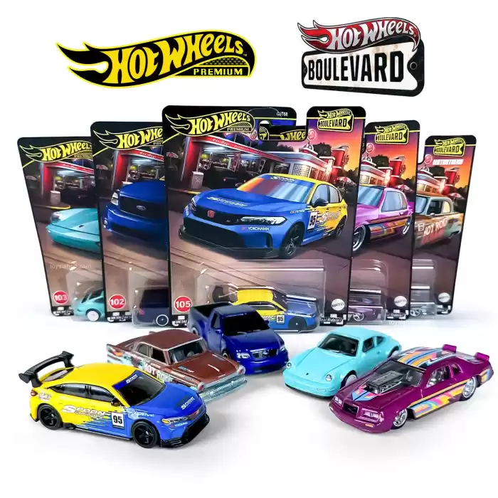 Hot Wheels Premium Boulevard - 2024 Mix 3