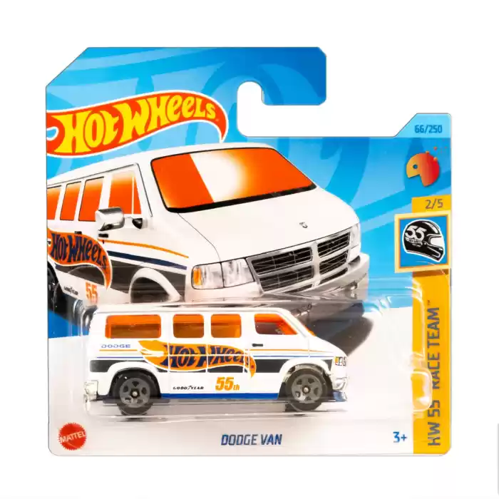 Hot Wheels Dodge Van - 55 Race Team - 66