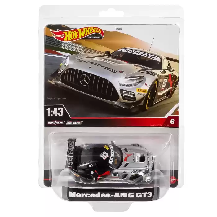 Hot Wheels Premium 1:43 Mercedes AMG GT3 - HMD44