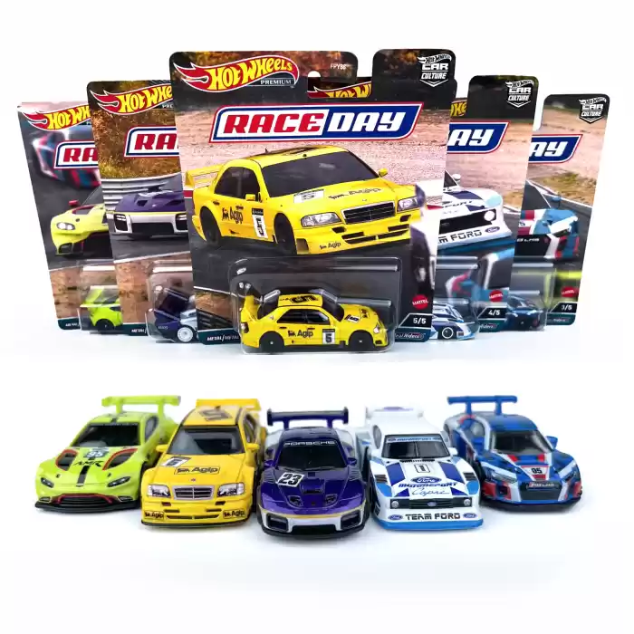 Hot Wheels Premium Car Culture Race Day Set