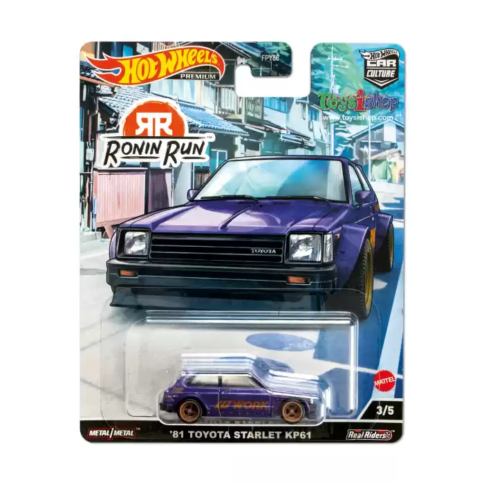 Hot Wheels Premium Car Culture Ronin Run 5 Araçlık Set