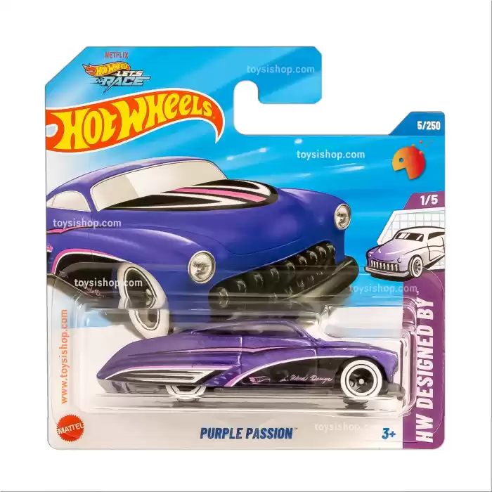 Hot Wheels Purple Passion - HW Desingned By - 5