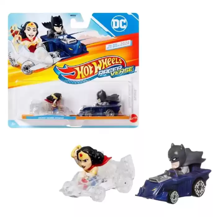 Hot Wheels Racer Verse 2024 DC - Wonder Woman & Batman - HRT23