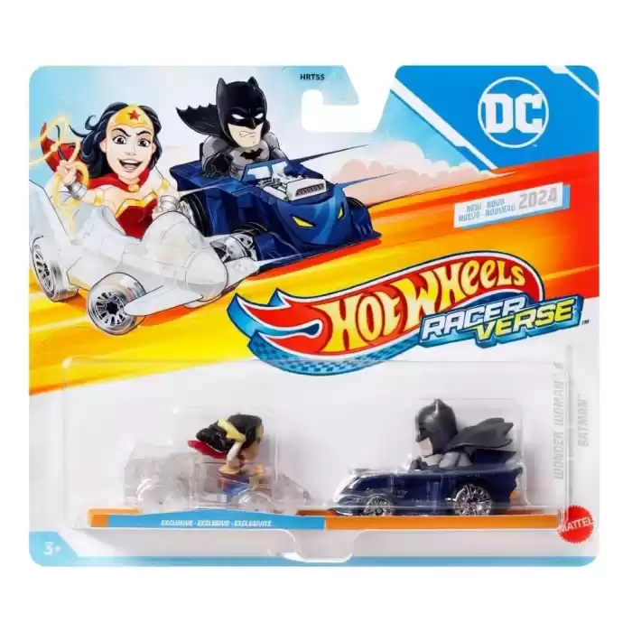 Hot Wheels Racer Verse 2024 DC - Wonder Woman & Batman - HRT23