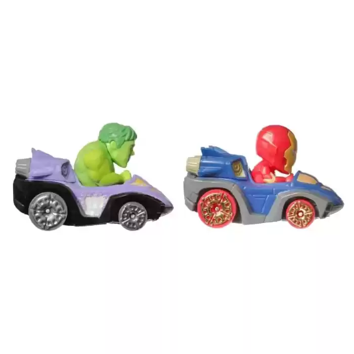 Hot Wheels Racer Verse 2024 Hulk - Iron Man HRT89