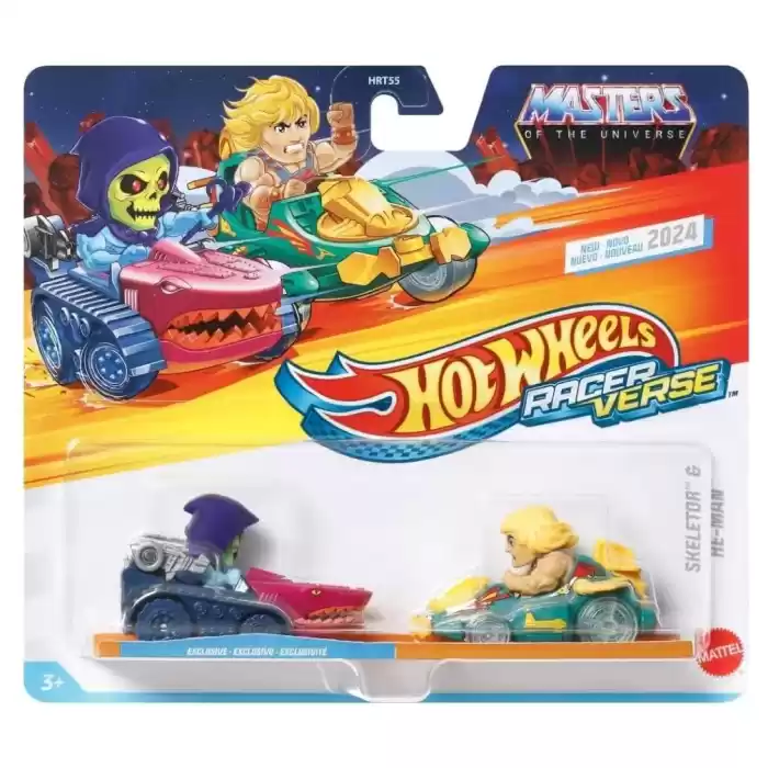 Hot Wheels Racer Verse 2024 MOTU - Skeletor He-Man  HRT87