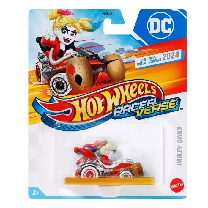 Hot Wheels Racer Verse - DC Harley Quinn- HRT19