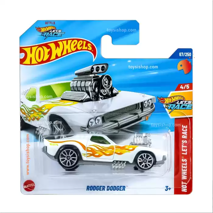 Hot Wheels Tekli Arabalar Rodger Dodger - Hot Wheels Lets Race - 67