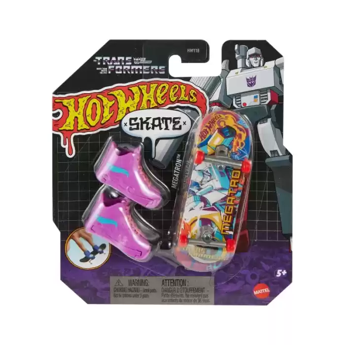 Hot Wheels Skate - Parmak Kaykay ve Ayakkabı - Megatron - HVK37