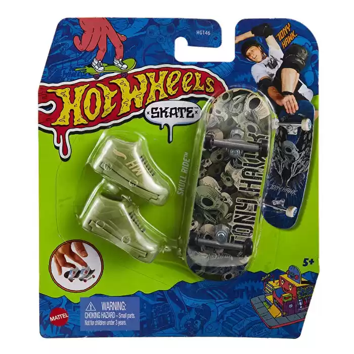 Hot Wheels Skate - Parmak Kaykay ve Ayakkabı - Skull Ride - HGT66