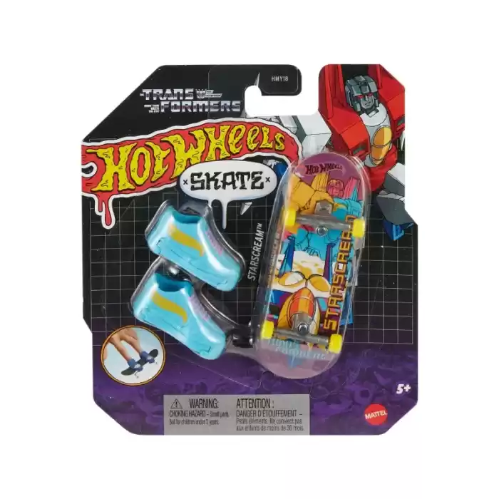 Hot Wheels Skate - Parmak Kaykay ve Ayakkabı - Starscream - HVK39