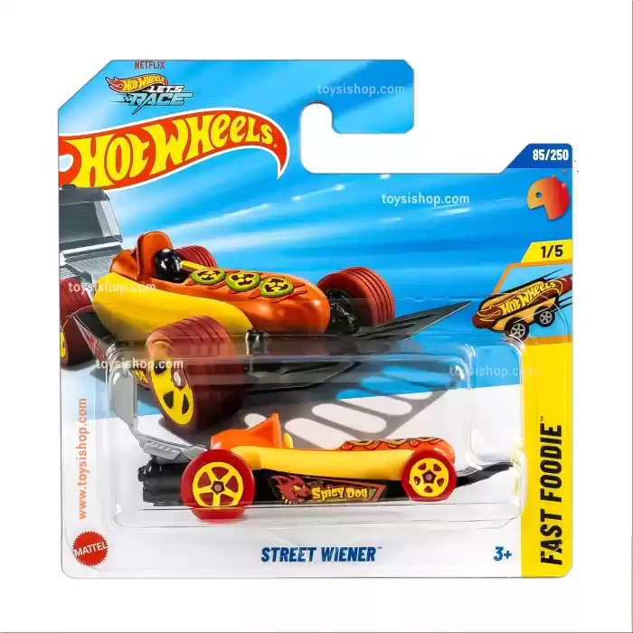 Hot Wheels Tekli Arabalar Street Wiener - Fast Foodie - 85