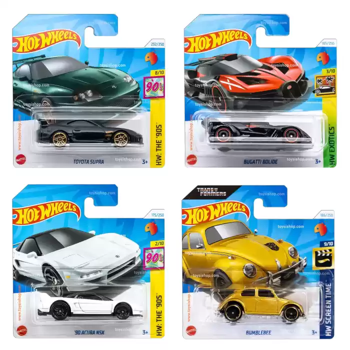 Hot Wheels Tekli Arabalar Q Case - 72 Adetlik Kutu