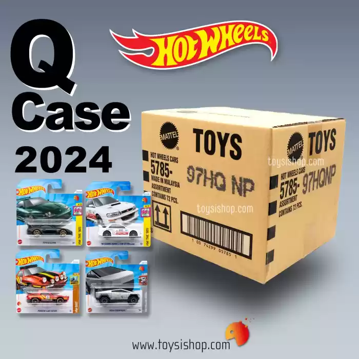 Hot Wheels Tekli Arabalar Q Case - 72 Adetlik Kutu