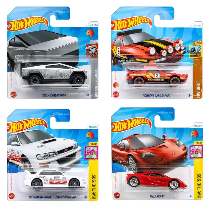 Hot Wheels Tekli Arabalar Q Case - 72 Adetlik Kutu