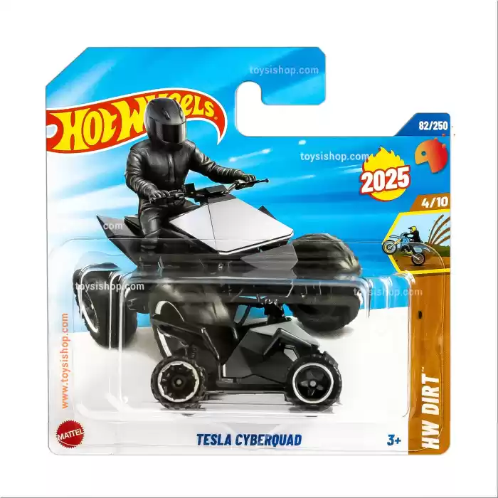 Hot Wheels Tekli Arabalar Tesla CyberQuad - HW Dirt - 82