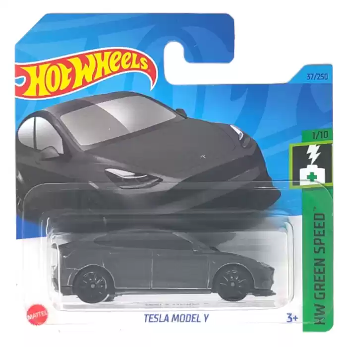 Hot Wheels Tesla Model Y -Green Speed - 37