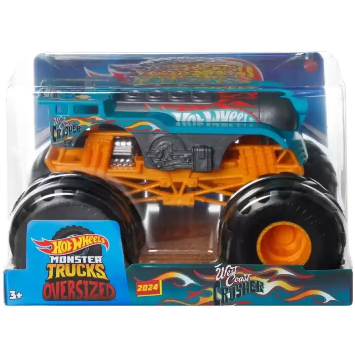 Hot Wheels West Coast Crusher - Monster Trucks Oversized