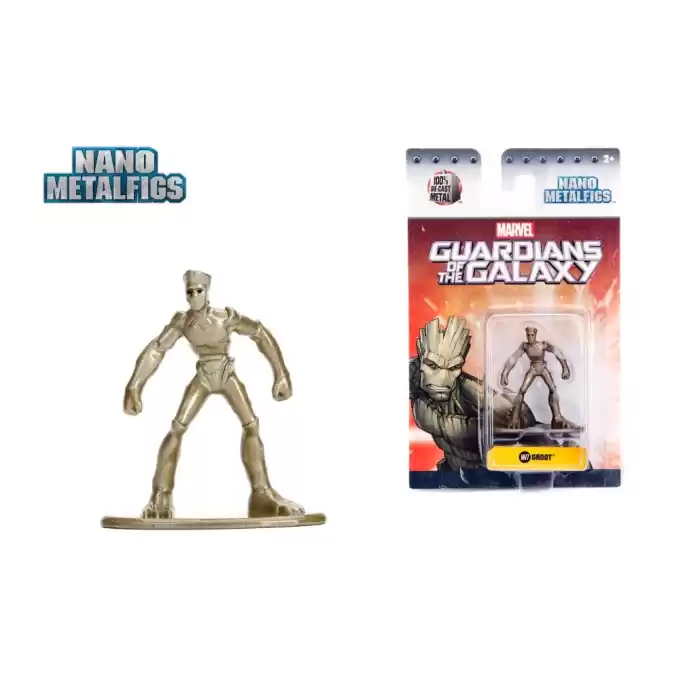 Jada Nano Metal Figür - Marvel Guardians of the Galaxy - Groot