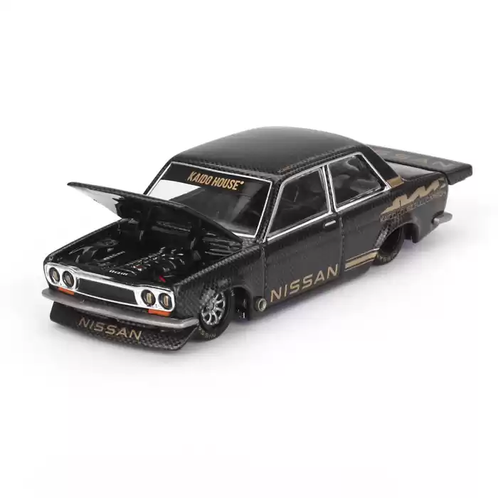 [KaidoHouse x Mini GT] Datsun 510 Pro Street Full Carbon V1 - KHMG110