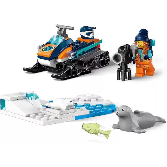 LEGO City Kutup Kâşifi Motorlu Kızağı ,60376