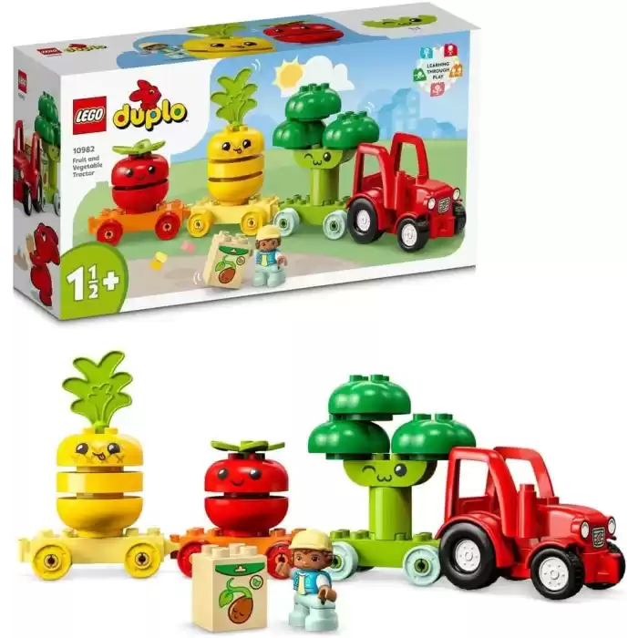 LEGO DUPLO İlk Meyve Sebze Traktörü, 10982