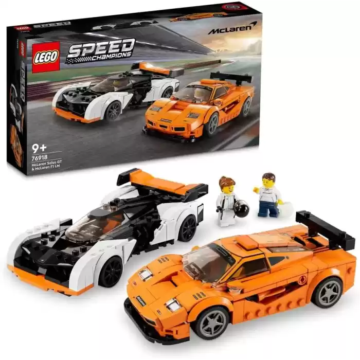 LEGO Speed Champions McLaren Solus GT ve McLaren F1 LM ,76918