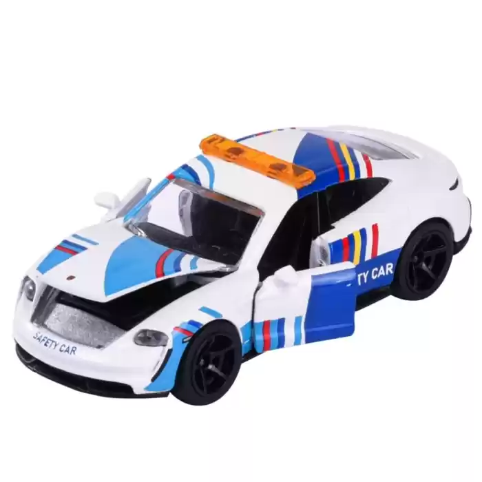 Majorette Deluxe Edition Porsche Taycan Turbo S Safety Car - 3161