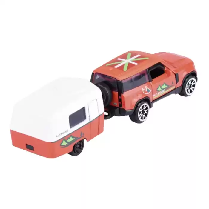 Majorette French Touch ERIBA Puck römorklu Land Rover Defender 90 - 212055014