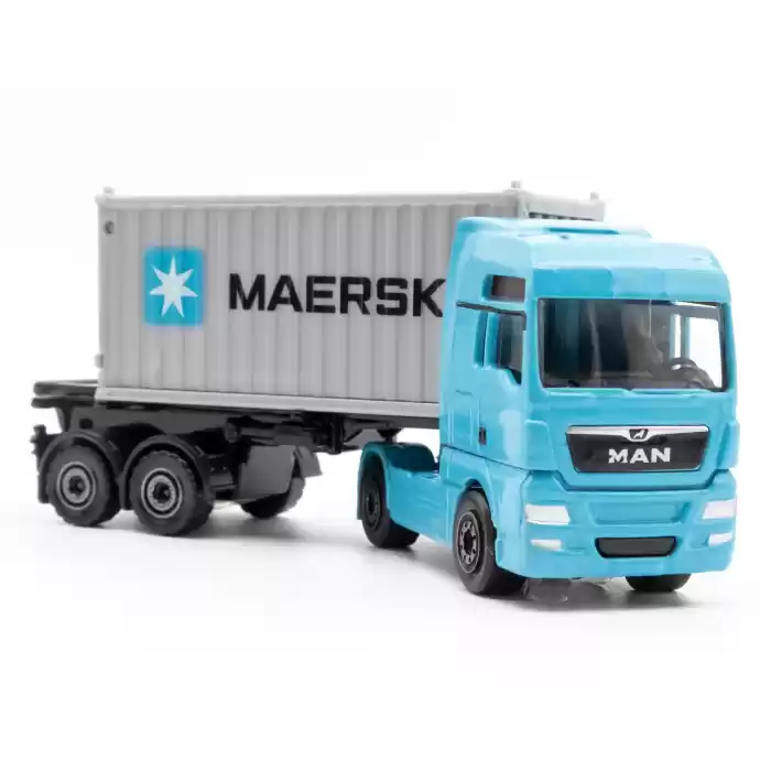 Mini Gt Maerks Container & Majorette Maersk Logistik 4 Araçlı Hediye Paketi İkili Set