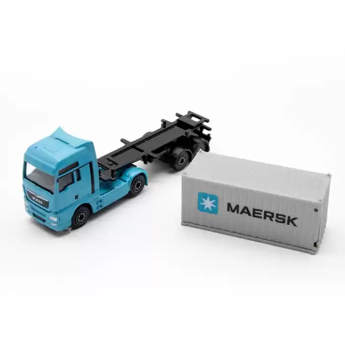 Mini Gt Maerks Container & Majorette Maersk Logistik 4 Araçlı Hediye Paketi İkili Set