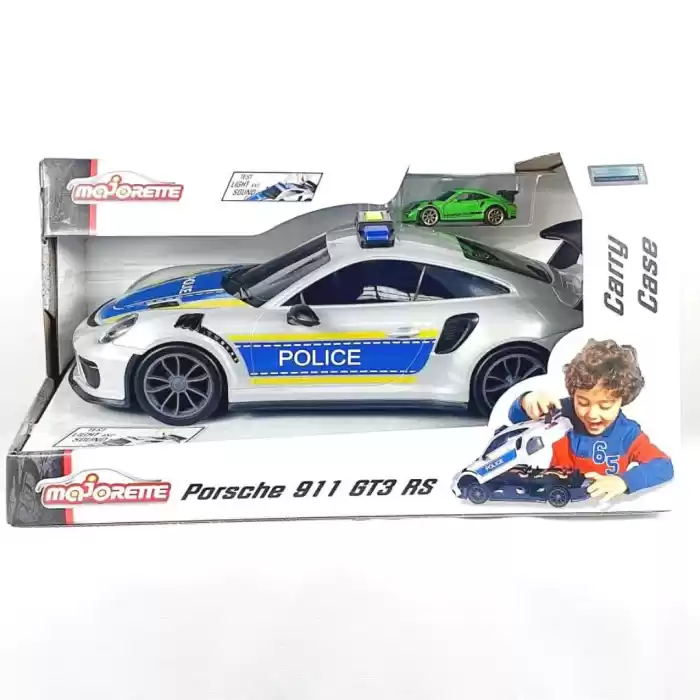 Majorette Porsche 911 GT3 RS Polis Araç Taşıma Arabası - 212058199038