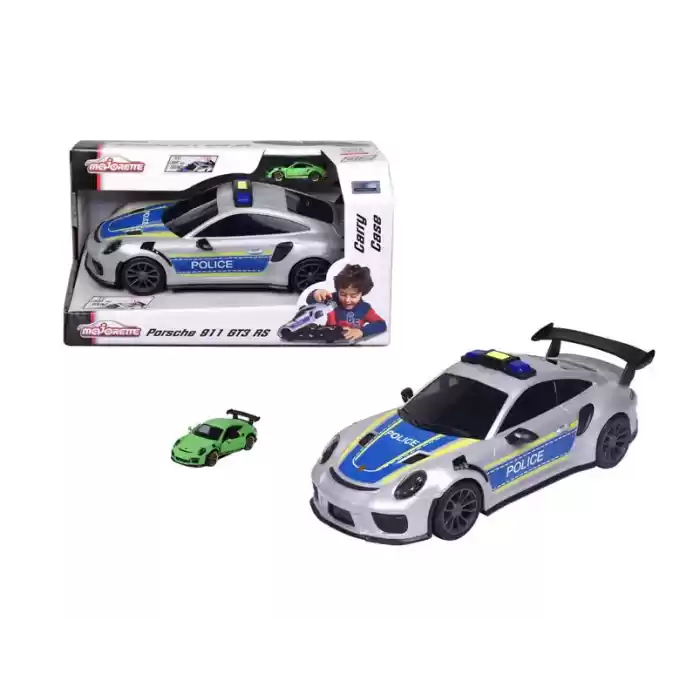 Majorette Porsche 911 GT3 RS Polis Araç Taşıma Arabası - 212058199038