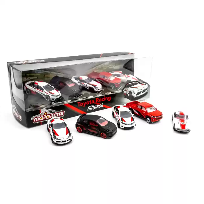 Majorette Toyota Racing 5 Pieces Giftpack - 212053189