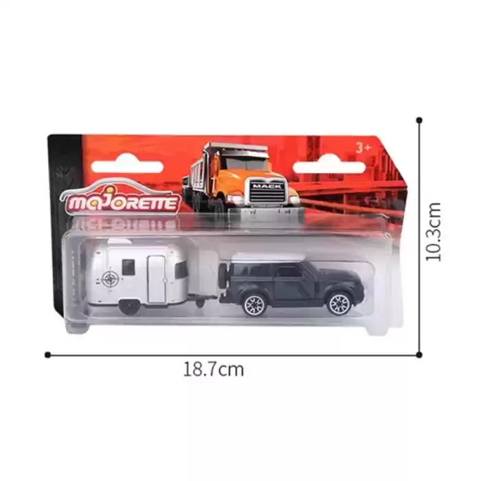 Majorette Trailer Land Rover Defender & Airstream Sport - 3154