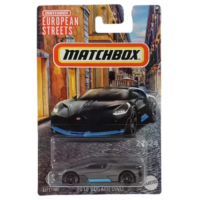 Matchbox European Streets 2024 - 2018 Bugatti Divo