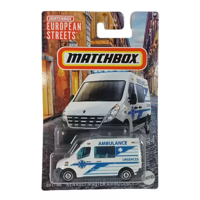 Matchbox European Streets 2024 - 6 Modellik Set