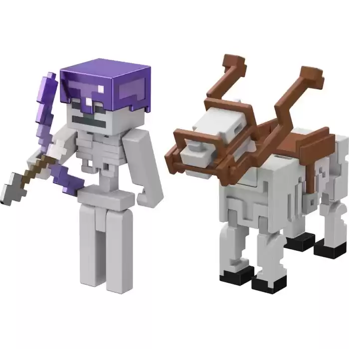 Minecraft Skeleton & Trap Horse - İkili Figür Seti HMD60