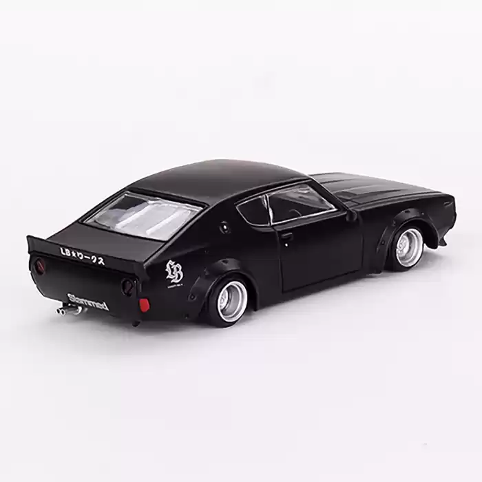 Mini GT Nissan Skyline Kenmeri Liberty Walk Matt Black - MGT00655