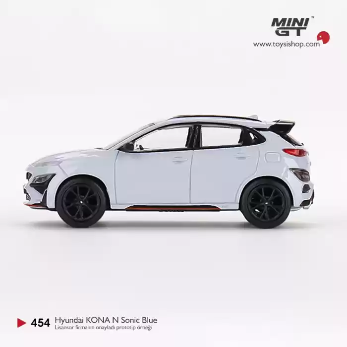 Mini GT Hyundai KONA N Sonic Blue - 454