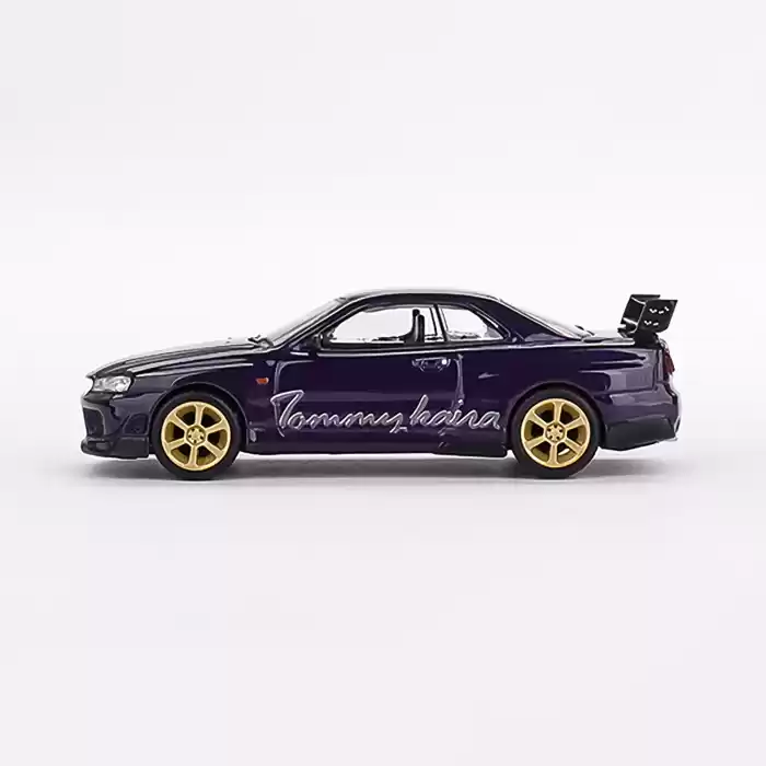 Mini GT Nissan Skyline GT-R (R34) Tommykaira R-z Midnight Purple - MGT00616