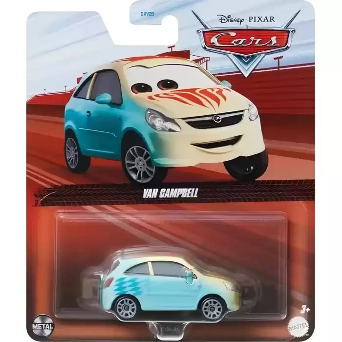 Pixar Cars - Van Campbell, DXV29-HTY03